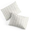 Deny Designs Little Arrow Design Co Bamboo Stripes Neutral Duvet Cover Bedding Set Beige - 4 of 4