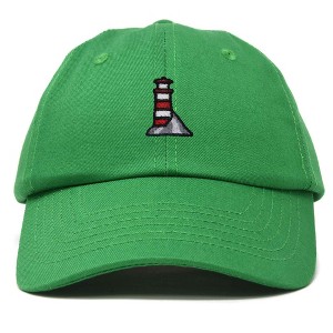 Dalix Lighthouse Embroidered Cap Cotton Baseball Hat Nautical Womens - 1 of 4