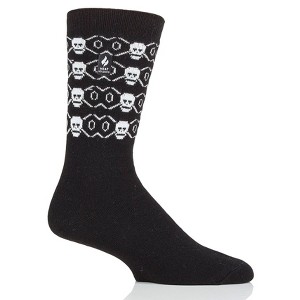 Heat Holders Men's Bones ULTRA LITE Solid Crew Socks | Warm + Soft, Hiking, Cabin, Cozy at Home Socks | 3X Warmer Than Cotton Socks - 1 of 1