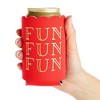 Blue Panda 12-Pack Scalloped Can Cooler Sleeve for Drinks - Girls Trip Gifts Favors for Birthday Party, Bachelorette, 2.5x4.2 - 3 of 4