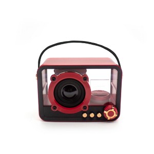 ZTECH Transparent Wiress Bluetooth Speaker with RGB Lighting and TF Card - 1 of 4