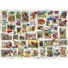 Eurographics Inc. Wildlife Vintage Stamps 500 Piece Jigsaw Puzzle - 3 of 4