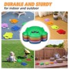 Balance Stepping Stones, Stepping Stones for Kids, Sensory Stones for Toddlers 3-5, Toddler Stepping Stones, Obstacle Course Develop Toddler Balance - 2 of 4