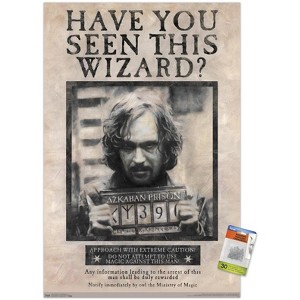 Trends International Harry Potter - Sirius Black Wanted Unframed Wall Poster Prints - 1 of 4