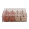 Transpac Natural Fiber 10.5 in. Multicolor Harvest Rattan Braided Pumpkin Set of 12 In Crate - 3 of 4