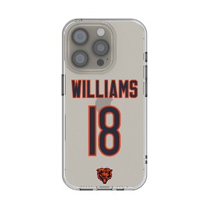NFL Chicago Bears Players Game Tactic Clear Cell Phone Case for Apple iPhone - 1 of 4