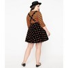 Unique Vintage Women's Plus 1960s Pinafore Skirt - 2 of 4