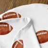 Sweet Jojo Designs Boy Support Nursing Pillow Cover (Pillow Not Included) Watercolor Sports Theme Brown and White - 4 of 4