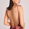 Vitamin A Women's Printed Tie Shoulder Classic Coverage One Piece Swimsuit - Multi - 4 of 4