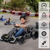 Jojoka 24V Electric Go Kart,300W Powerful Drift Kart for Kids, Electric Pedal Kart - 4 of 4