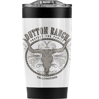 Yellowstone Yellowstone Dutton Ranch Steel Tumbler 20oz Coffee Travel Mug