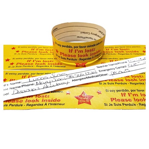 Kenson Kids Travel ID Bands, 25ct - image 1 of 4