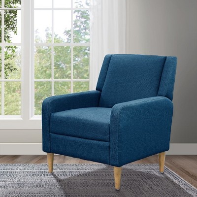 Sapphtopaz 1pc Accent Chair Upholstered Lounge Chair Living Room Chair for Living Room Bedroom Studio