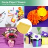 Unique Bargains Durable Soft Flexible Colorful Crepe Paper Variety of Colors 2 Pcs - 4 of 4