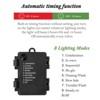 Jojoka 3ft Pre-Lit Artificial Christmas Tree, Features Led Lights, Realistic Spruce Design Options for Indoor/Outdoor Decor & Easy Display - 4 of 4