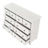 ORRD Modern White 10-Drawer Dresser, Wide Chest of Drawers for Bedroom, Ample Storage, Sturdy and Safe Design - 3 of 4