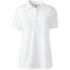 Lands' End Women's Short Sleeve Solid Active Polo - 2 of 2