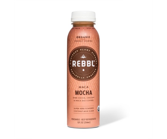 Rebbl Elixir Organic Vegan Maca Mocha Coconut Milk - 12 fl oz