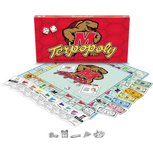 Late for the Sky: University of Maryland Terpopoly Monopoly Board Game - 1 of 4