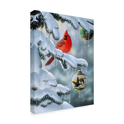 Trademark Fine Art -Wilhelm Goebel 'Christmas Companion' Canvas Art