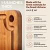 John Boos Block Prestige Edge Grain Maple Wood Reversible Cutting Board with Fluid Channel - 3 of 4