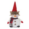 Melrose Plush Snowman with Hat and Scarf (Set of 2) - 3 of 3