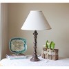Vynxaria Lampshades: Off White Deep Cone Lampshade, 6" x 19" x 13" with Washer Fitter - 2 of 4