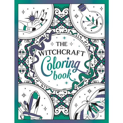 The Witchcraft Coloring Book - by Summersdale Publishers (Paperback)