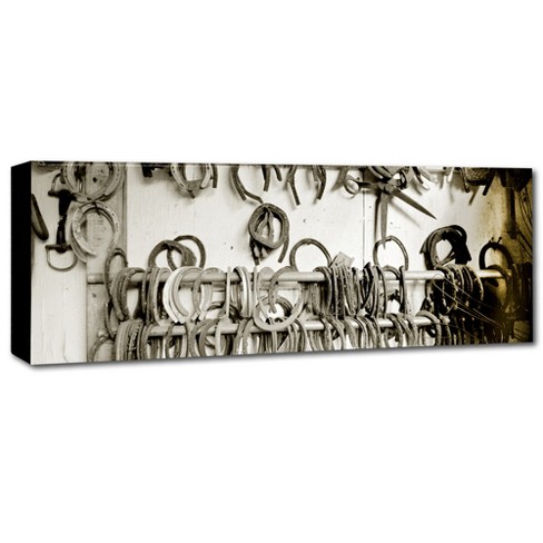 Trademark Fine Art -Preston 'Horse Shoes' Canvas Art - image 1 of 3