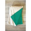 socoart work hard be nice I 80" x 60" Fleece Throw Blanket - Deny Designs - 2 of 2