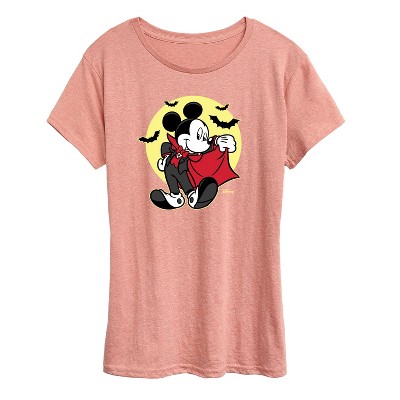 Women's - Disney - Vampire Mickey Short Sleeve Graphic T-Shirt