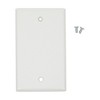 Built Industrial 20 Pack Standard Light Switch Plates and Outlet Covers, 1-Gang, 2-Gang, Blank Guard, Duplex Receptacle, White - 4 of 4