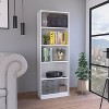 NicBex 4 Open Shelves File Cabinet,Office Cabinet with Spacious Tier-Shelving Design,Modern Storage Cabinet,Filing Cabinets for Home Office - 2 of 4