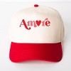 Simply Sage Market Amore Heart Canvas Trucker Hat - 3 of 3