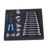 4-Drawer Rolling Tool Chests, Tool Box with 4 Wheels and Locking System, Removable Tool Cart, High Capacity Tool Box Organizer for Garage, Warehouse - 3 of 4