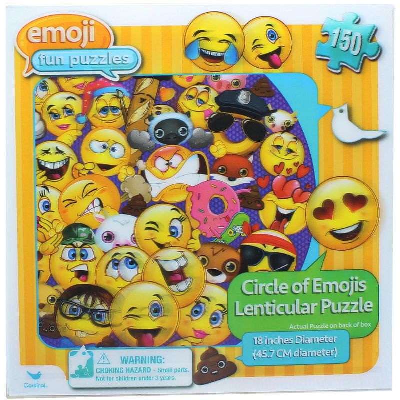 Spin Master Emoji Fun 150 Piece Lenticular Jigsaw Puzzle, 1 of 4