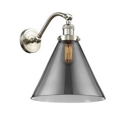 Cone - 1 Light Wall Sconce In Industrial Style-14 Inches Tall and 12 Inches Wide
