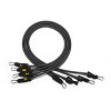 ZIVA Power Resistance Band Set 9pc - Black - 3 of 4