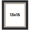 PosterPalooza | Embellished Black Picture Frame - UV Acrylic, Foam Board Backing, Hanging Hardware - 2 of 4