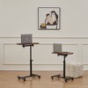 NicBex Side Table Simple Modern End Table with 2-Tier Storage Shelf, Metal Frame and Wooden Tabletop for Sofa, Bedside - 3 of 4