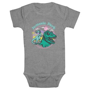 Infant's Jurassic Park Retro Dinosaurs Bodysuit - 1 of 3