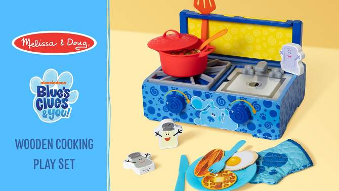Melissa &#38; Doug Blues Clues &#38; You! Cooking Play Set, 2 of 11, play video