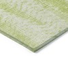 Artichoke Green And Ivory Botanical Leaves Washable Indoor Outdoor Area Rug - 4 of 4