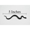 North American Racer Snake Toy, Rubber Reptile, Realistic Hand Painted, Figure, Model, Figurine, Replica, Gift,  4 1/2 Inches   F3050 B364 - 2 of 4