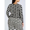 ELOQUII Women's Plus Size Cropped Sweater With Pattern - 3 of 4