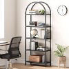 5 Tier Bookcase Display Racks Tall Bookshelves Modern Storage Rack Shelf - 3 of 4