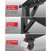 SILVEL Adjustable Gantry Crane - 2 Ton (5000Lbs) Capacity Portable Hoist Frame, 9.06FT Maximum Capacity Width, 8.53-12.47ft Adjustable Height - 2 of 4