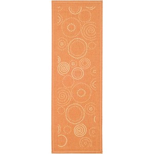 Courtyard CY1906 UV & Stain Resistant Non-Shedding Power Loomed Indoor/Outdoor Rugs - Safavieh - 1 of 4