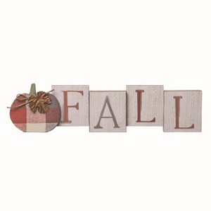 Transpac Wood White Harvest Tabletop Decor - 1 of 2