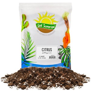 Soil Sunrise Citrus Tree Potting Soil Mix, for Indoor Oranges, Lemons, Limes and More - 1 of 4